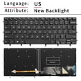 thumbnail image 4 of NEW Russian/US/French laptop Keyboard FOR DELL XPS 15 9550 9560 9570 P56F Precision 5510 m5510 m5520 m5530 with Backlight SP New Backlit, 4 of 5
