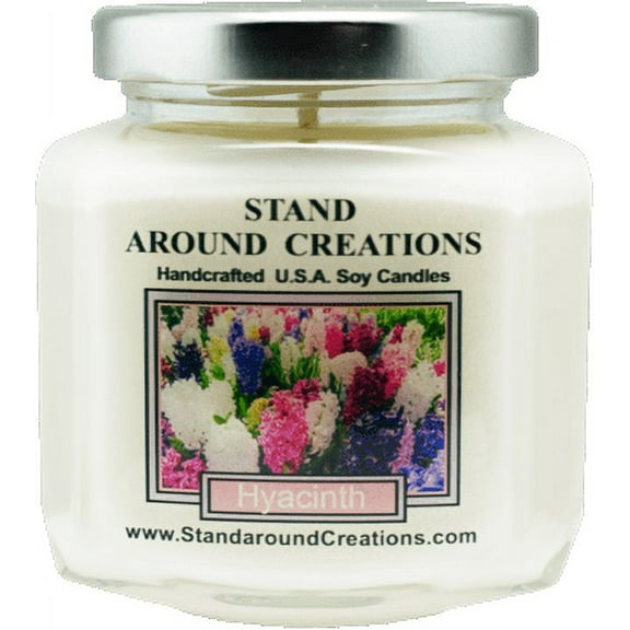 HYACINTH HEX 6-OZ. ALL NATURAL SOY CANDLE