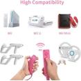 thumbnail image 2 of Motion Plus Wii Controllers 2Packs with Nunchucks, Wii Remote Controllers Compatible for wii and Wii U with Built in Motion Plus, 2 of 7