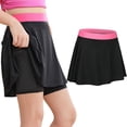 thumbnail image 4 of JAJAHO Girls Tennis Skirts With Pockets Built In Shorts High Waisted Sports Casual Skorts Summer Activewear Ages 5-9 Years Stylish Skirt, 4 of 4