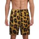 thumbnail image 1 of Fotbe Golden Leopard Glitter Pantalones Cortos de Pijama para Hombre, Ropa de Dormir, Pantalones de Pijama Cortos para Hombre-Medium, 1 of 6