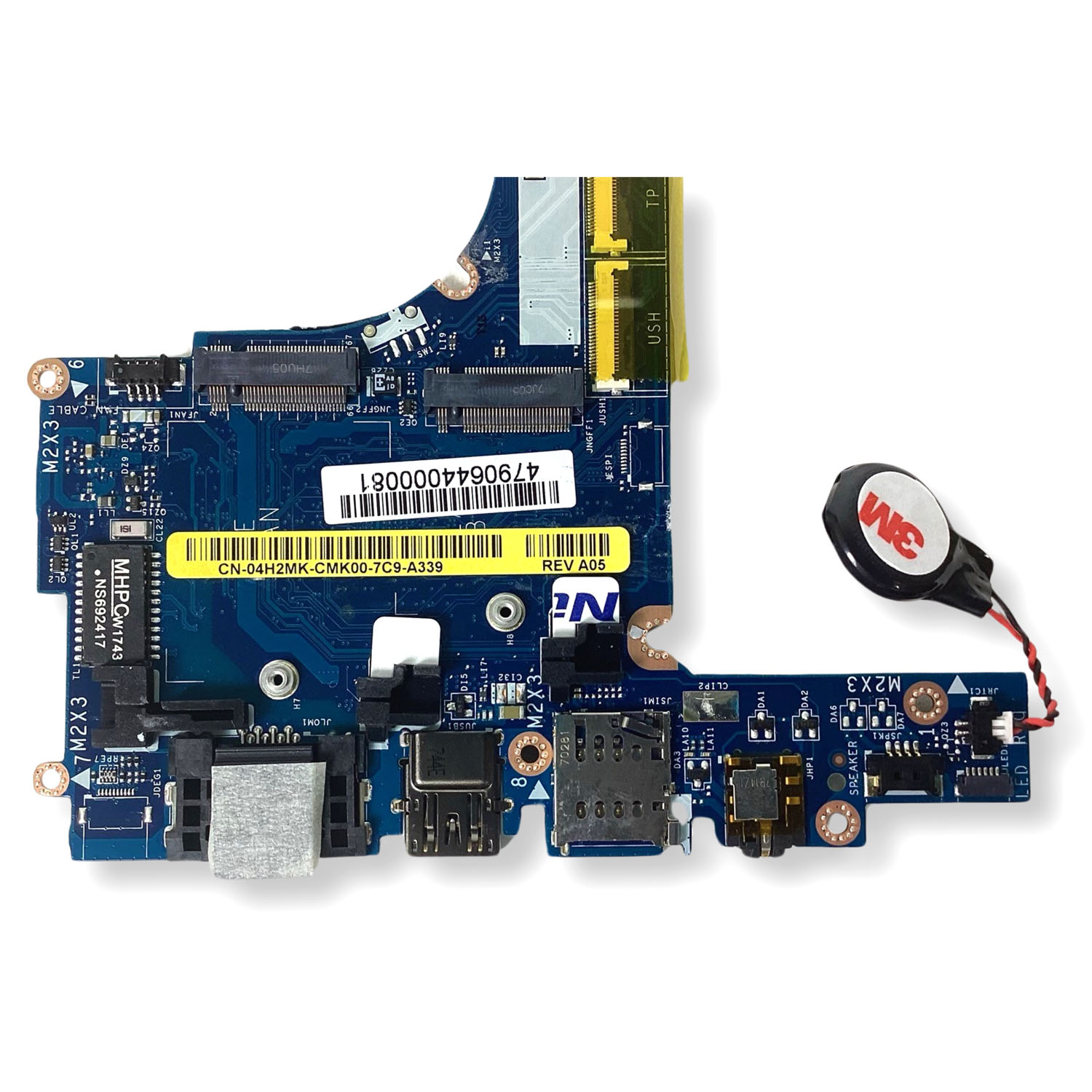 Pre-Owned Dell Latitude 7290 Intel i3-7130U DDR4 2.70GHz DAZ20 Motherboard 4H2MK