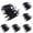 Black 6PCS, variant on 100PCS Disposable MakeUp Lip Brush Lipstick Gloss Wands Applicator Make Up BK