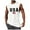 White, variant on Linfrsh Mens Tank Tops Summer Sleeveless Loose Crewneck Casual Print Tank Top Grey,3XL