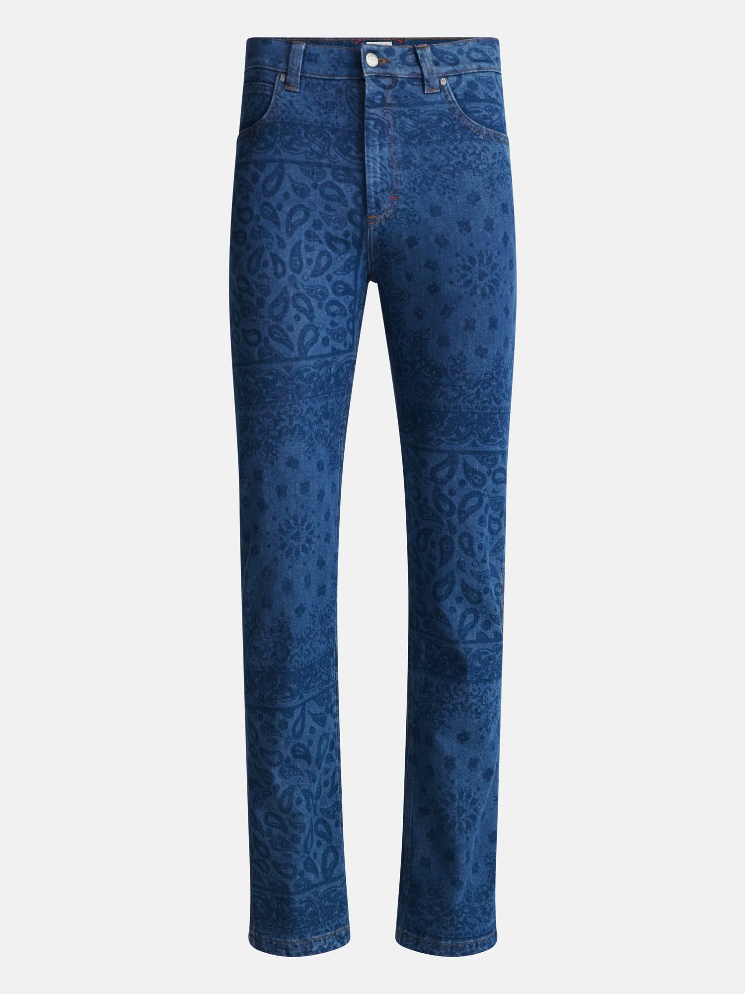 Kacey Lee Men's Relaxed Straight Jeans