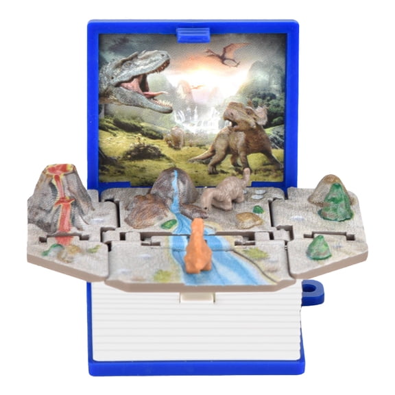 Novelty Funny Toy 3D Dinosaur Mini PopUp Keychain Cute Figures Great for Kids Collectible