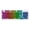 Black, variant on ZIYOU LANG M95 Transparent Membrane Wired Keyboard with Clear Keycap & Rainbow RGB Backlit, White