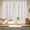 Modern, variant on Floral Kitchen Curtains 24 Inch Length Blue Window Curtain Over Sink Spring Summer Small Short Tier for Bathroom Cafe Rod Pocket (2 Panels, 27.5" W x 24" L)