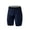 Navy #9, variant on Mens Compression Shorts Quick Dry Sports Tights Elastic Breathable Base Layer Shorts for Running, Workout, Training Black XL