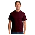 thumbnail image 4 of Port & Company Tall 50/50 Cotton/Poly TShirts (PC55T) Athletic Maroon, 3XLT, 4 of 6