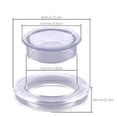 thumbnail image 4 of ZheElen Set Of 2 Umbrella Hole Rings With Cap Sleeve performance and reliability for For Patio Table Outdoor Patio Table Umbrella Hole Ring, 4 of 6
