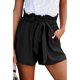 thumbnail image 1 of Txlixc Pantalones cortos sueltos casuales de verano para mujer Pantalones cortos elásticos de cintura alta con cordones a la moda Txlixc Sexy, 1 of 8
