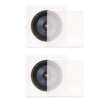 Blue Octave BDW8 In Wall 8" Passive Subwoofer Speakers Home Theater 2 Sub Set