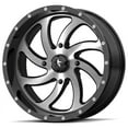 thumbnail image 2 of MSA Switch 18" Wheels Machined 37" Roctane T4 Tires Sportsman RZR Ranger, 2 of 4