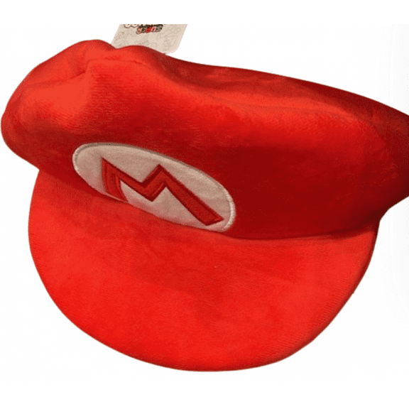 Universal Studios Super Nintendo World Mario Plush Hat Toy New With Tag