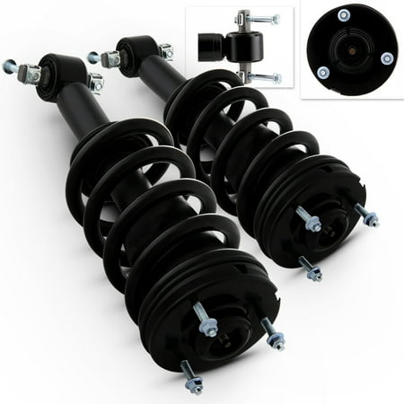 2002 Chevy Suburban - 2007-2014 Chevrolet Suburban / Tahoe/GMC Yukon / 2007-2013 CHEVY AVALANCHE Front Suspension Struts Spring w/ Mounts Set