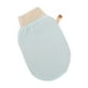 thumbnail image 2 of Guantes exfoliantes de baño de doble cara con textura resistente | Paño suave y duradero para exfoliar el cuerpo | Guante de baño ajustable a la muñeca con asa para colgar | Accesorio de ducha para, 2 of 6