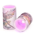 thumbnail image 2 of WOBOGO Size Combo Candle Flickering Flameless with Remote Control and Timer for Romantic Atmosphere Sparrow with Cactus Flower, 2 of 7