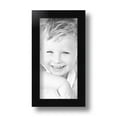 thumbnail image 2 of ArtToFrames 4x8 inch Satin Black Short Picture Frame, Black Wood Poster Frame (1416), 2 of 8