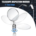 thumbnail image 3 of Espejo de inspección telescópico BBTO con luz LED, 4 piezas, 3 of 8