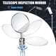 thumbnail image 3 of Espejo de inspección telescópico BBTO con luz LED, 4 piezas, 3 of 8