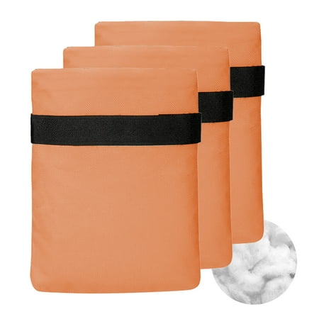 

3Pcs Winter Outdoor Faucet Cover Waterproof Oxford Cloth Reusable Garden Lawn Hose Bib Outside Faucet Freeze Protection Black Insulation Cover