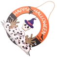 thumbnail image 2 of Halloween Wood Door Sign Hanging Ornament Decoration Halloween Party Wooden Tag, 2 of 3