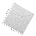 thumbnail image 2 of unbranded 6Ud Paneles Acústicos Autoadhesivos De Poliéster Gris Claros Para Estudio Aislamiento Sonido Y, 2 of 6
