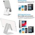 thumbnail image 2 of Cell Phone Stand Desk [2021 Updated Version] Phone Dock: Cradle, Holder, Stand for Office Compatible with All Mobile Phones,iPhone,Switch,iPad,Tablet(4-10in) Green, 2 of 7