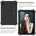 thumbnail image 2 of Dteck Case with Shoulder Strap for Samsung Galaxy Tab S7 11" SM-T870 T875 (2020 Released) 11-inch, Shockproof Rubber Silicone Protective Kickstand Cover with Hand Strap,Black, 2 of 6