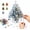 A, variant on Crystal Beaded Christmas Tree, Diy Beaded Christmas Tree Kit With Lights