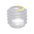 thumbnail image 1 of Multi-purpose Compact Portable Pen Washing Bucket Folding Plastic Transparent Pen, 1 of 5