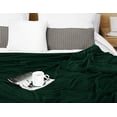 thumbnail image 6 of Utopia Bedding Forest Green Fleece Blanket Queen Size Lightweight Fuzzy Plush Anti-Static Microfiber Bed Blanket (90x90 Inch), 6 of 7