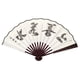 thumbnail image 1 of Abanico plegable de bambú, abanico decorativo con diseño de hombre, abanico plegable con pintura tradicional china., 1 of 5