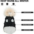 thumbnail image 2 of UOSIA Winter Coat with Waterproof Fabric and Hood, Dog Jacket with Reflective Strap, 2 of 6