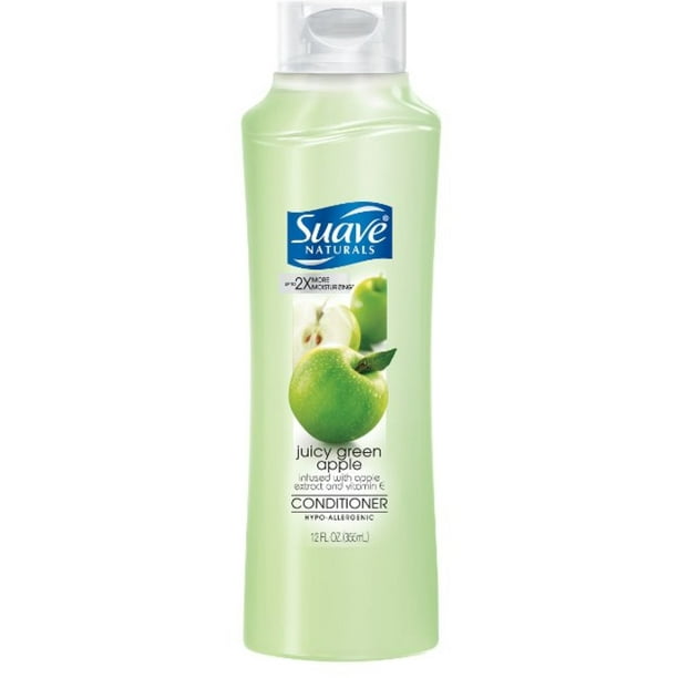 Suave Naturals Conditioner Juicy Green Apple 15 oz (Pack of 6