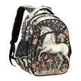 thumbnail image 2 of ALAZA Unicorn and Mushroom School Backpack Elementary Bag Bookbag Travel Rucksack, 2 of 6