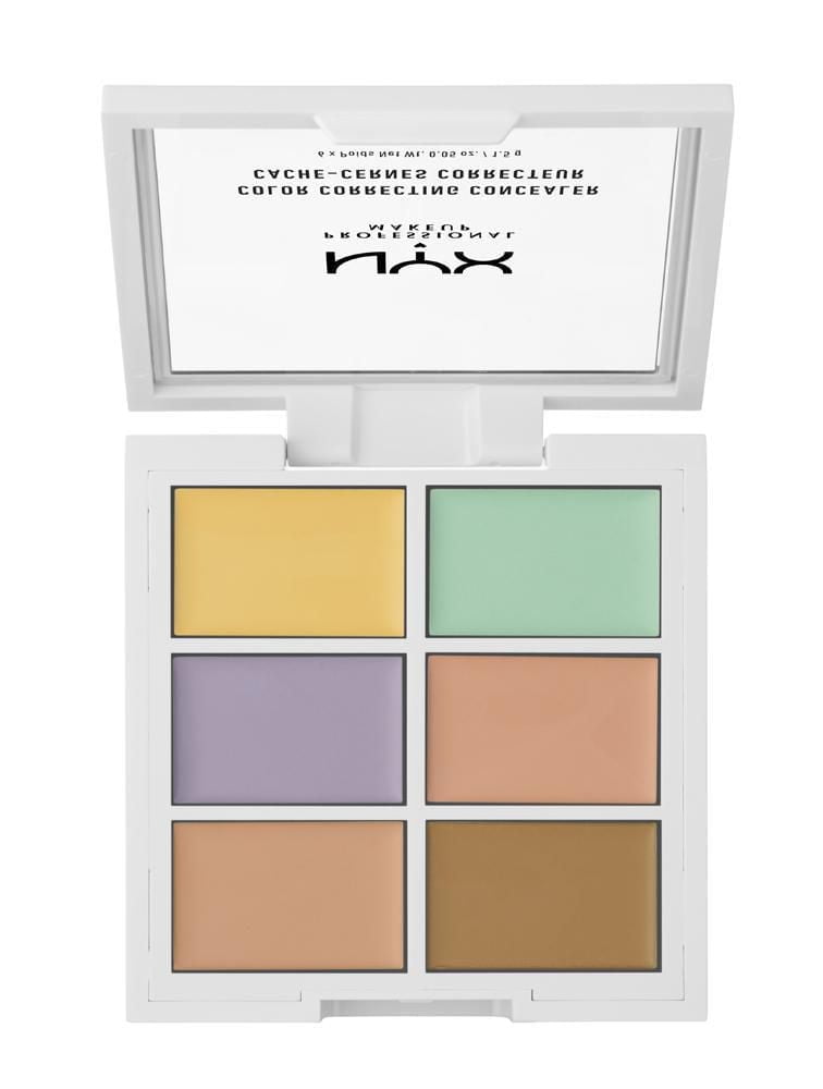 NYX Professional Makeup Palette Correction de teint, Makeup Palette, 9g Palette Correction de teint