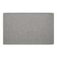 thumbnail image 2 of Taotanxi Non-Slip Bath Mat With Rubber-Backing, Braided Absorbent Machine Washable Thin Rug for Bathroom Floor, Quick Dry, Fits Under Door, 17''x24'' Gray, 2 of 6
