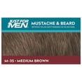 thumbnail image 3 of 2 Pack - Just For Men Mustache & Beard, Beard Coloring for Gray Hair with Brush, With Keratin (M-35), Medium Brown, 3 of 5