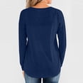 thumbnail image 2 of Patlollav Winner Women Pullover Sweatshirts Loose Buttons Casual Long Sleeve Tops Blouses, 2 of 5