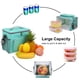 thumbnail image 4 of Irfora Bolsa de almuerzo con aislamiento Tote Box Picnic Tote con hombro ajustable S-trap a prueba de fugas y bolsa de asas más fresca de moda para adultos y niños Irfora Bolsa del almuerzo, 4 of 7