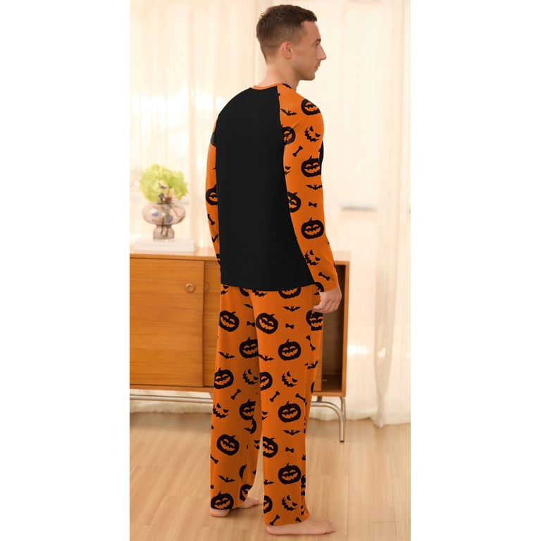 Iceglad Men's Long Sleeve Pajama Set with Pockets photo 4