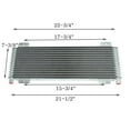 thumbnail image 3 of Tru-Cool  Heavy Duty 40,000 GVW Transmission Oil Cooler Low Pressure Drop LPD 47391  with Mount, 3 of 7