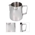 thumbnail image 1 of Milk Frother Cup, Multifunctional High Durability Stainless Steel Milk Frothing Pitcher  For Home, 1 of 8