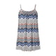 thumbnail image 5 of Camiseta informal plisada con estampado Irregular y versátil de verano para mujer Pompotops  lopia987895, 5 of 8