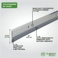 thumbnail image 4 of M-D Building Products 40719 36 in. Silver Aluminum and Vinyl DENY™ Heavy-duty Screw-on Door Sweep, 4 of 12