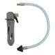 thumbnail image 2 of AC Drain Line Cleaner Tool with Hose ABS Brass Easy Operate Portable Opener Tool for Condensate Line Grey, 2 of 5