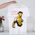 thumbnail image 1 of Invincible Mark hombres superpuestos manga corta Cool Camiseta hombres Camiseta verano moda divertida Camiseta, 1 of 5