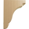thumbnail image 3 of Ekena Millwork 3 1/2"W x 7 1/4"D x 9 1/2"H Bedford Bracket, Cherry, 3 of 4